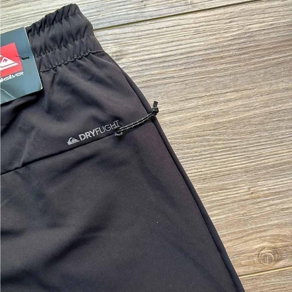 Quicksilver | Dryflight Black Workout Running Shorts (Small) - Picture 7 of 10